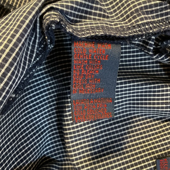 Vintage RALPH Ralph Lauren Spaghetti Strap Micro Check Dress - Picture 7 of 8